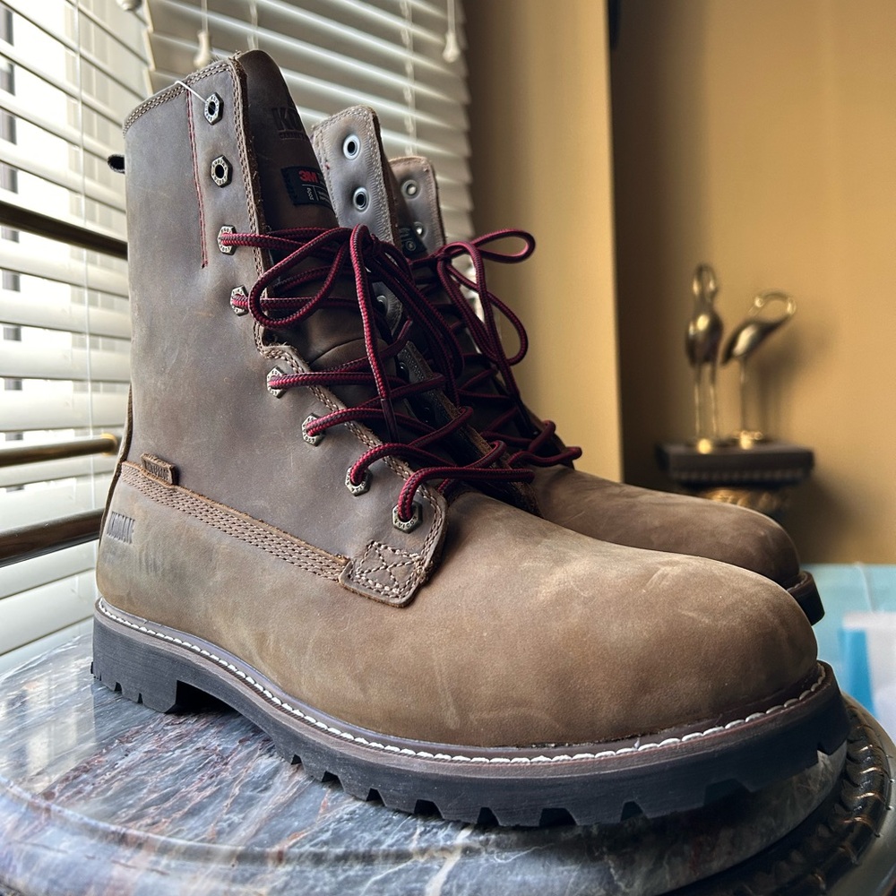 Kodiak Men's Brown Leather Boots Size 13 New